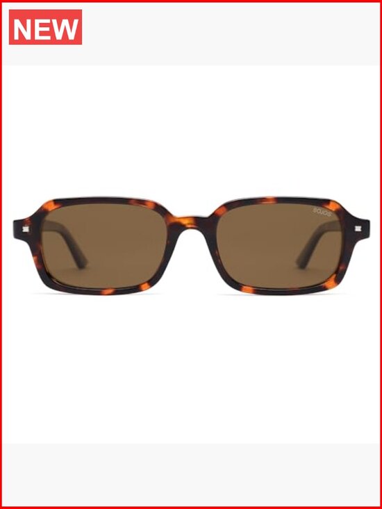 Trendy Rectangle Polarized Sunglasses Small Retro Thin Framed main image 5
